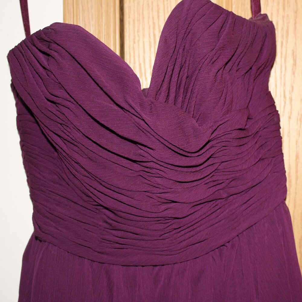 Kenedy Blue short purple bridesmaid prom party dress size 8